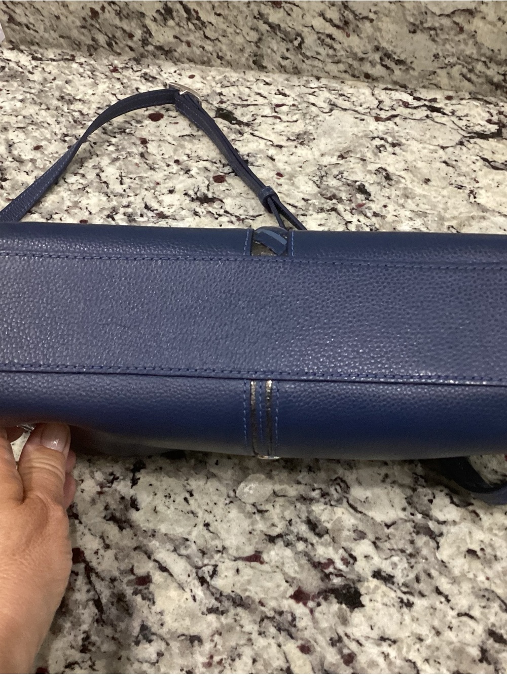 Brighton Leather Crossbody / Shoulder Handbag - Picture 6 of 11